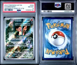 Charmander SVP 044 Pokemon Center Stamped Obsidian Flames ETB Promo SVP044 PSA 8 - Image 4
