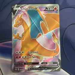 Charizard V - SWSH050 - Pokemon Sword & Shield Promo Ultra Rare NM - Image 1