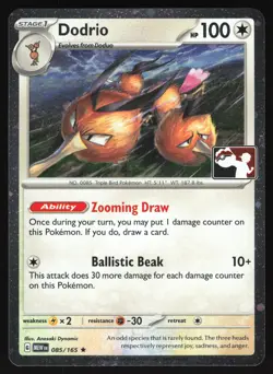 Dodrio - Play! Series Prize Pack Promo - 085/165 - 151 - Cosmos Holo - Pokemon - Image 1