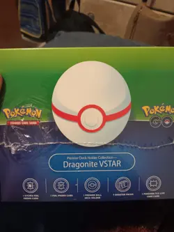 Pokemon Go Dragonite VSTAR Premier Deck Holder Collection Sealed - Image 2