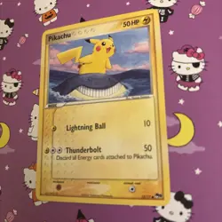 Pokemon - Pikachu 12/17 Common Pop Series 5 - Image 2