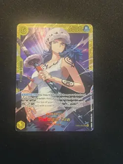 One Piece Card Game Trafalgar Law EB03-062 Heroines Edition Secret Rare VHTF NEW - Image 1