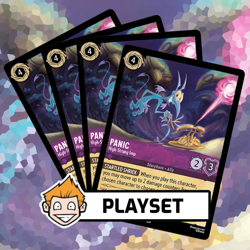4x Panic - High-Strung Imp (#75) Playset - Disney Lorcana, Archazia's Island - Image 1