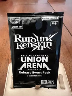 Union Arena TCG Rurouni Kenshin Release Event Pack English Set of 8 - Image 1