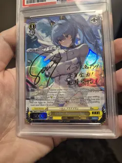 Helm: Aquamarine 2025 Weiss Schwarz Nikke SP Signature E008 English PSA 10 Gem - Image 3