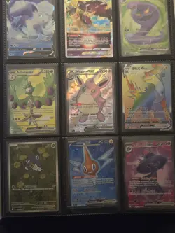 Pokemon Cards Binder Collection Lot of 243 Cards - Image 1
