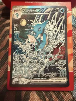 Pokemon Kingdra EX Promo Holo 131/Scarlet & Violet Stage 2 310 HP Card - Image 1