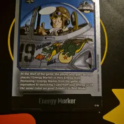 Son Goku E-54 Silver Energy Marker Dragon Ball Manga Booster Card Fusion World - Image 4