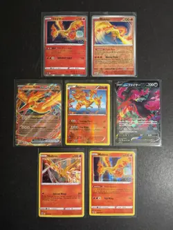 7x Moltres V EX Pokemon Card Collection Holo Ultra Rare Japanese XY SWSH SV PTCG - Image 1