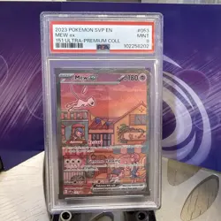 Mew ex 053 Sv: Scarlet & Violet Promo Cards Holo PSA MINT 9!! - Image 1