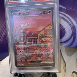 Mew ex 053 Sv: Scarlet & Violet Promo Cards Holo PSA MINT 9!! - Image 2
