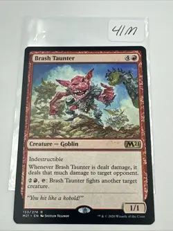 Core Set 2021 #133 Brash Taunter - Image 3