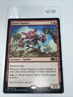 Core Set 2021 #133 Brash Taunter - Image 4
