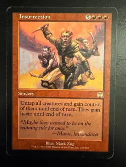 [1x] Insurrection - MTG - Onslaught -Regular - Image 1