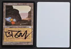 Signed MTG Magic Brom Artist Proof _ Weatherlight _ GEMSTONE MINE _ VHTF 1/50! - Image 2