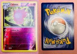 Clefable 51/83 | XY Generations | 2016 Anniversary Pokemon Card Reverse Holo LP - Image 3