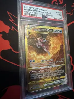 2023 Pokemon Sword and Shield Crown Zenith GG67 Palkia VSTAR PSA 9 MINT - Image 2