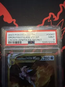 2023 Pokemon Sword and Shield Crown Zenith GG67 Palkia VSTAR PSA 9 MINT - Image 3