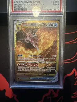 2023 Pokemon Sword and Shield Crown Zenith GG67 Palkia VSTAR PSA 9 MINT - Image 4