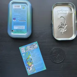 Pokemon TCG Galar Pals Grookey & Wooloo Mini Tin EMPTY NO PACKS - Image 2