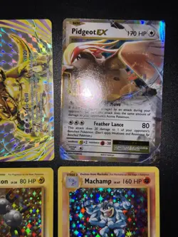 4x Holo Rare XY Evolutions /108 Machamp Pidgeot EX Nidoking BREAK Pokemon Card - Image 2