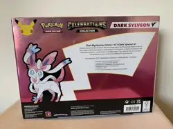 Pokemon Celebrations 25th Anniversary Dark Sylveon V Collection Box Sealed - Image 4