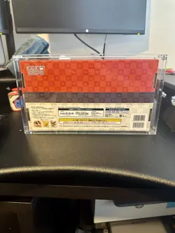 Pokemon Japan Post Stamp Box (Stamps Included) Beauty Back Moon - w Acrylic Case - Image 2