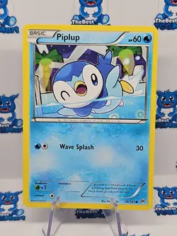 Pokemon - Piplup - 36/162 - Common - XY - BREAKthrough - - Image 1