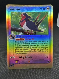 Swellow 46/109 Ruby and Sapphire Reverse Holo Pokemon TCG NM - Image 1