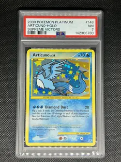 2009 Pokemon Platinum Supreme Victors Articuno-Holo #148/147 PSA 7 - Image 1