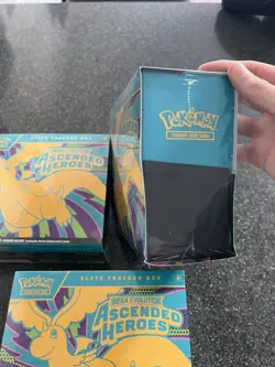 Pokemon TCG Ascended Heroes ETB Elite Trainer Box Brand New Sealed X3 Fast Ship - Image 3