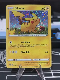 Pokemon TCG Pikachu 2020 SWSH039 Sword & Stone Promo - Image 1