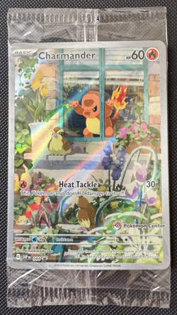 Charmander 044 Pokemon Center Exclusive Stamped - 2023 SV Promos Obsidian ETB - Image 1