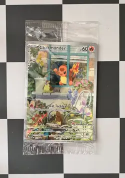 Charmander 044 Pokemon Center Exclusive Stamped - 2023 SV Promos Obsidian ETB - Image 4