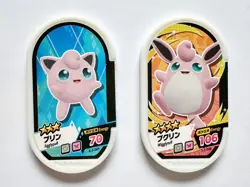 Pokemon Mezastar Igglybuff Jigglypuff Wigglytuff & Scream Tail Set of 8 tags - Image 4
