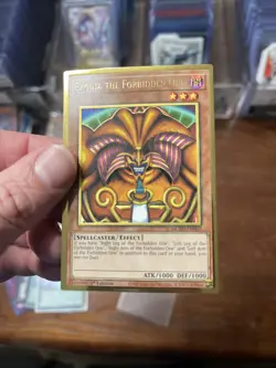 Yugioh Exodia the Forbidden One MGED-EN005 Premium Gold Rare 1st Edition NM - Image 2