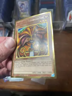 Yugioh Exodia the Forbidden One MGED-EN005 Premium Gold Rare 1st Edition NM - Image 3