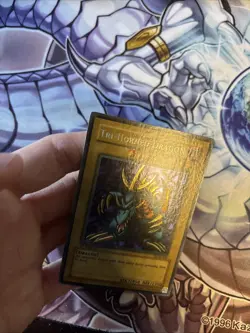 YUGIOH • TRI-HORNED DRAGON • SECRET RARE • LOB-000 • 1st EDITION VLP (GMC) - Image 4