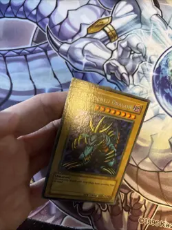 YUGIOH • TRI-HORNED DRAGON • SECRET RARE • LOB-000 • 1st EDITION VLP (GMC) - Image 5