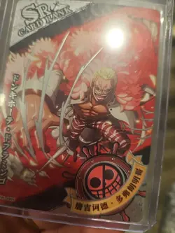 One Piece Holo Foil OPO1-SR31 Donquixote Doflamingo - Image 4