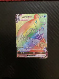 Lapras VMAX - 203/202 - Pokemon Sword & Shield Base Set Secret Rare Card NM - Image 1