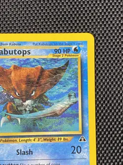 Kabutops Card 25/75 Non Holo Pokemon TCG Neo Discovery NM - Image 3