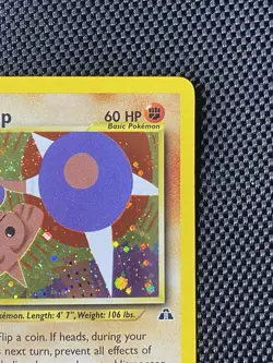 Pokemon Card Hitmontop 3/75 Neo Discovery HOLO RARE - LP/NM - Image 3