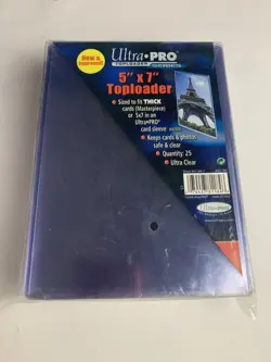 Ultra Pro 5x7 Toploaders 25ct Pack Thick Cards Photos Rigid Holders 81184-1 - Image 1
