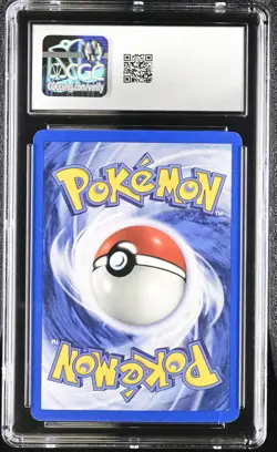 CGC 9 MINT Blaine's Moltres 2000 Gym Heroes 1/132 Holo SWIRL Pokemon Card - Image 2