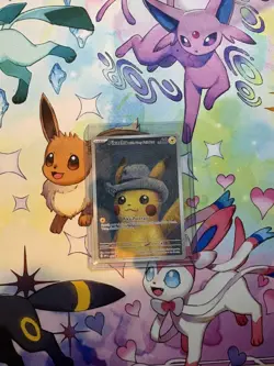 Pikachu with Grey Felt Hat 085 Sv: Scarlet & Violet Promo Cards Regular - SEALED - Image 1