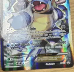 Pokemon Blastoise EX Promo Holo XY122 XY Card English Basic 180HP - Image 4
