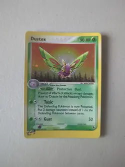 Pokemon TCG Dustox Ruby and Sapphire Holo Rare Card 6/109 Vintage - Image 3