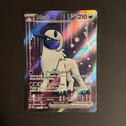 Pokemon TCG Absol EX Obsidian Flames Holo Ultra Rare Card 214/197 - Image 1