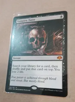 VAMPIRIC TUTOR Dominaria Remastered Magic MTG - MINT - Pack Fresh - Just Pulled! - Image 2
